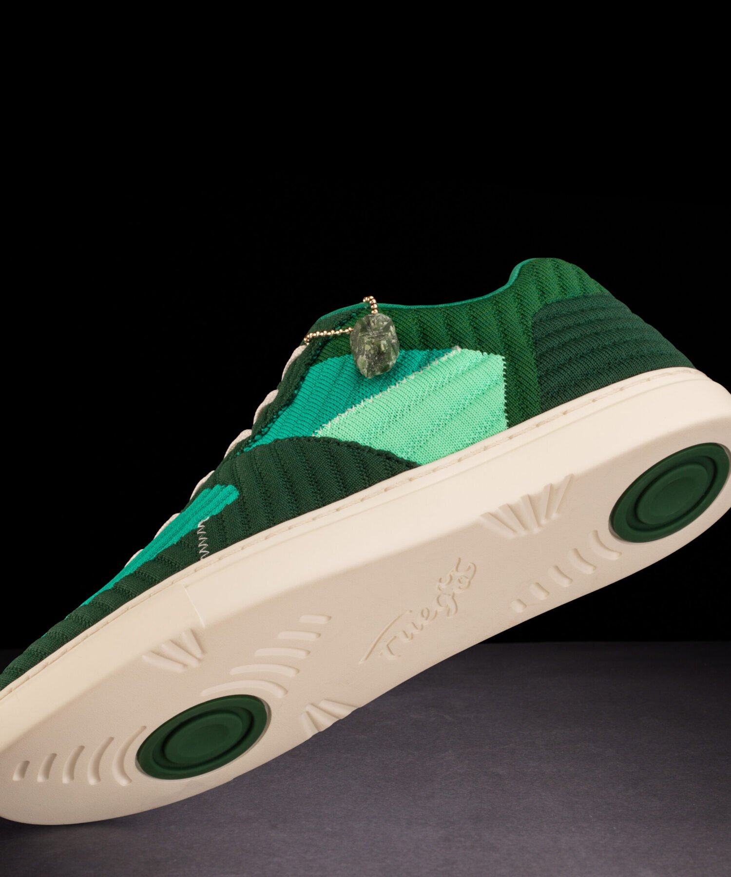 Fuego Low Top dansesko - Green Jade