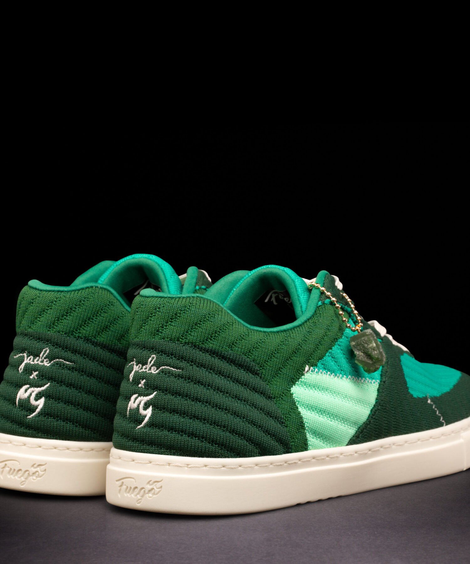 Fuego Low Top dansesko - Green Jade