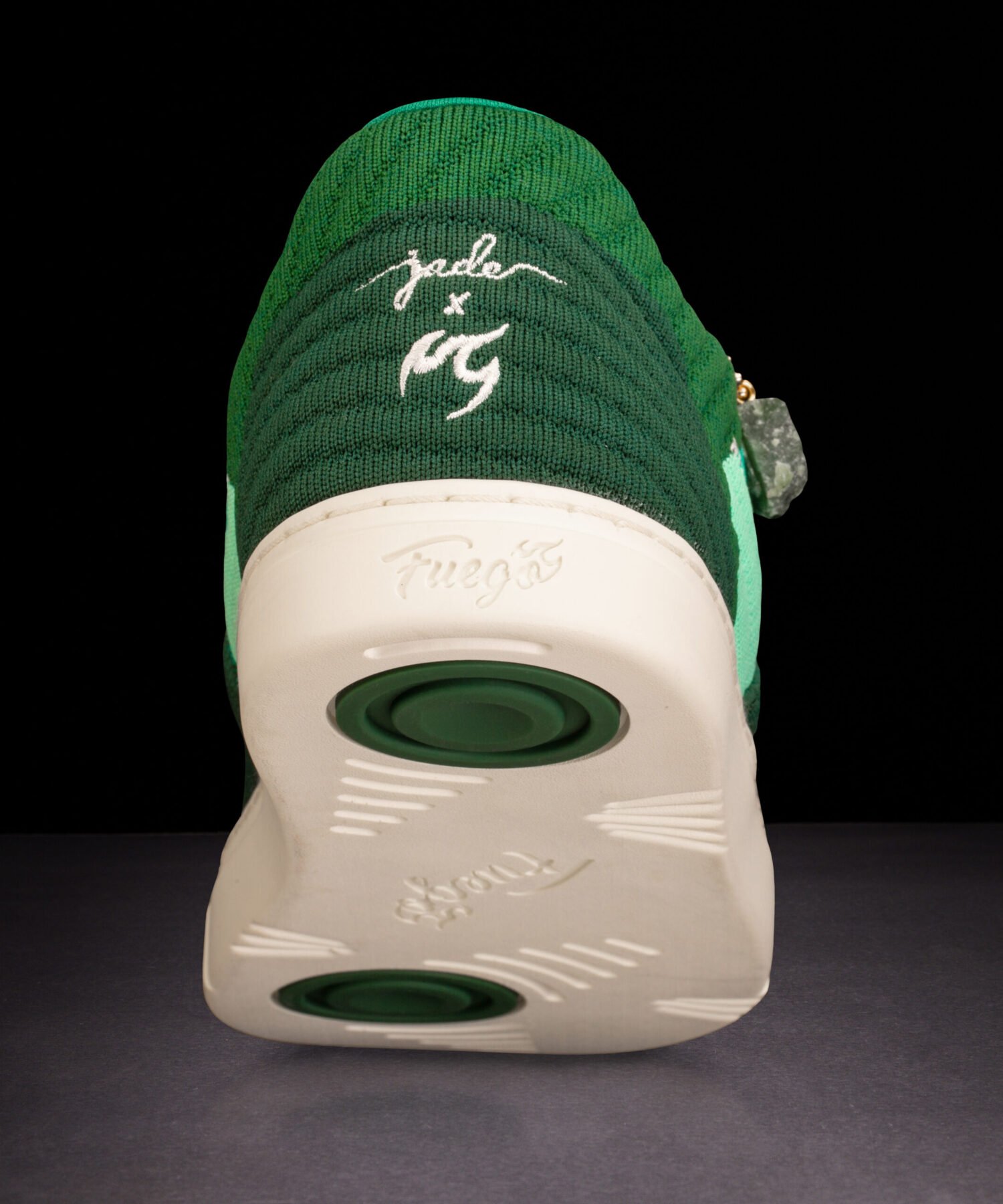 Fuego Low Top dansesko - Green Jade