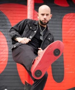 Fuego dansesko Modell Low Top - Rød, LT-RD