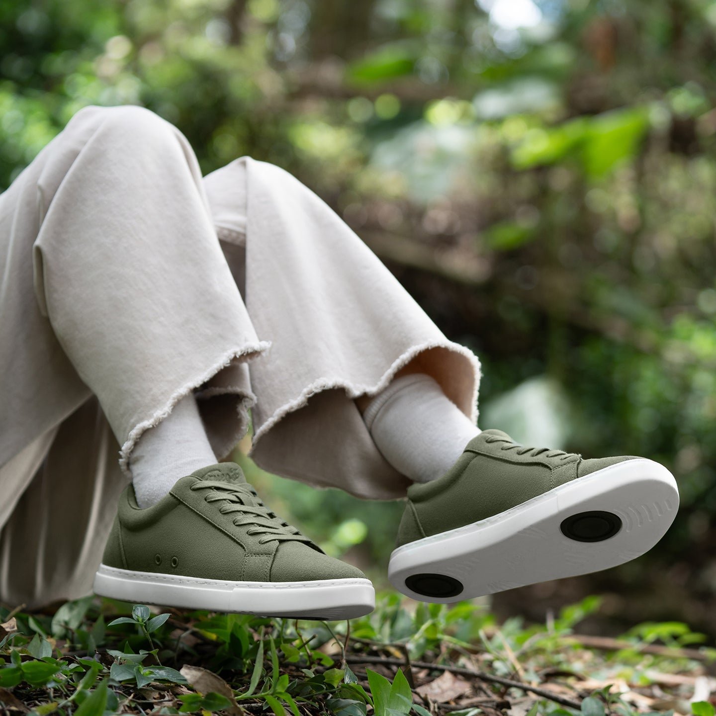 Fuego dansesko modell Low-Top - Pine Green