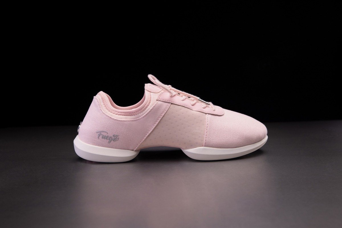 Alternative view of SS-PNK: Fuego Split Sole unisex dance sneaker - Pink