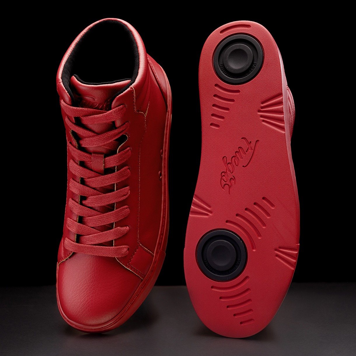 HT-RD: Fuego High Top sneaker - Red - Bilde 8