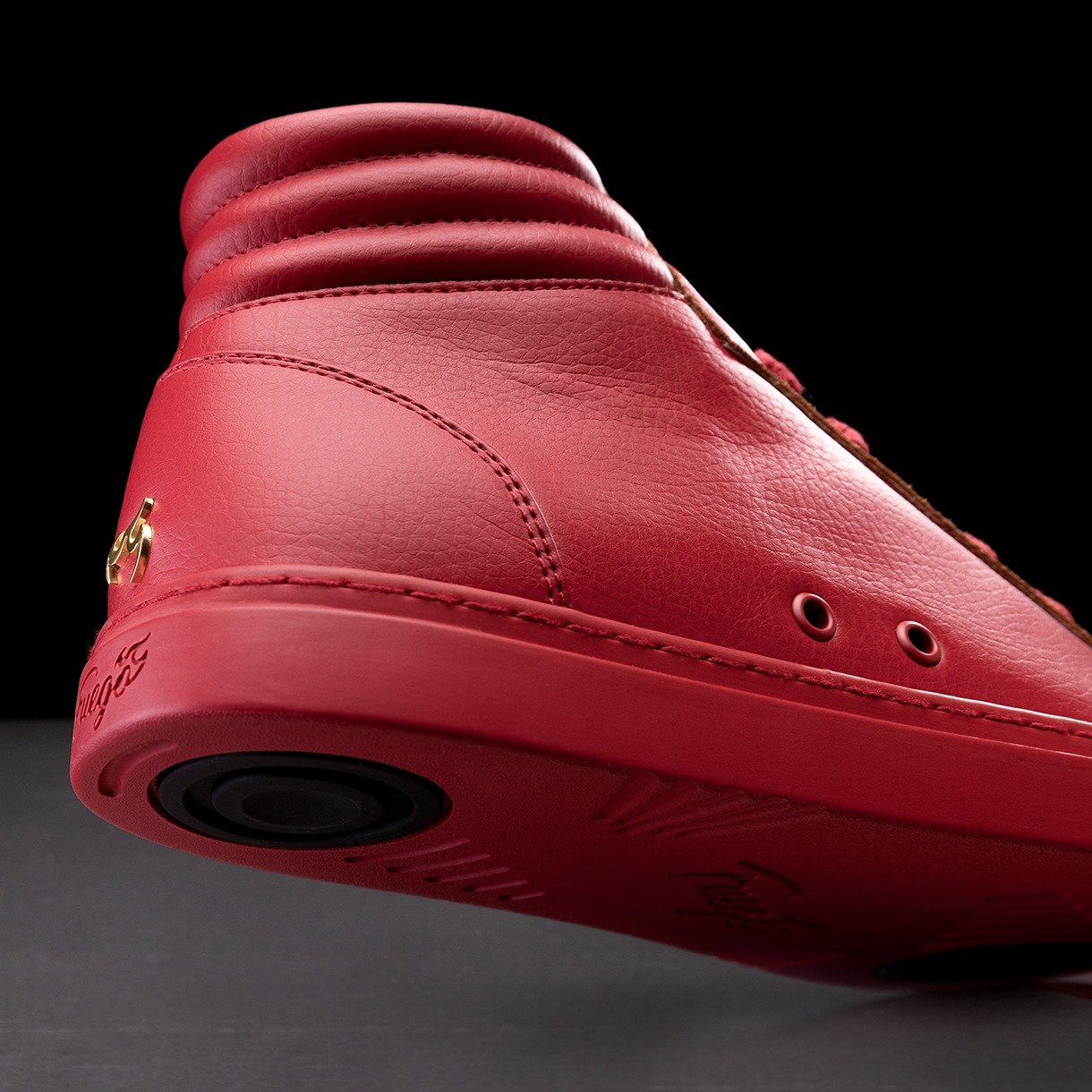 HT-RD: Fuego High Top sneaker - Red - Bilde 6