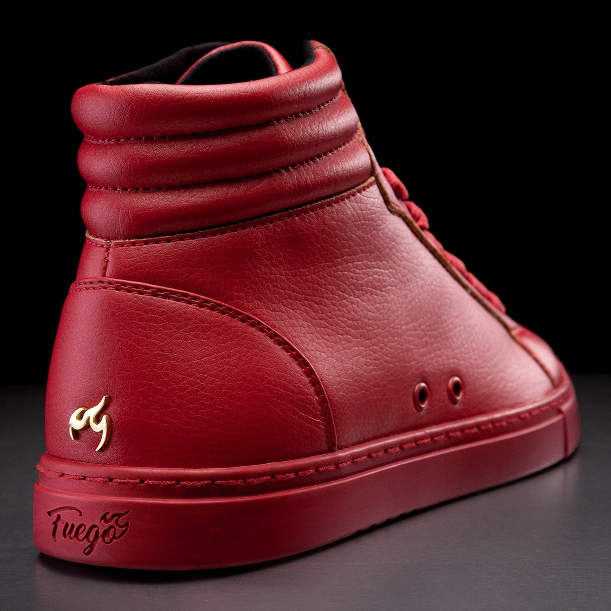 HT-RD: Fuego High Top sneaker - Red - Bilde 17