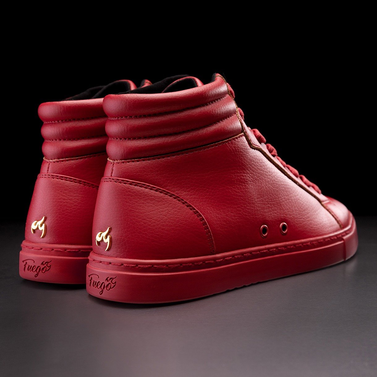 HT-RD: Fuego High Top sneaker - Red - Bilde 16