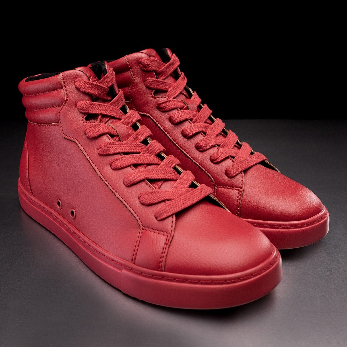 HT-RD: Fuego High Top sneaker - Red - Bilde 13