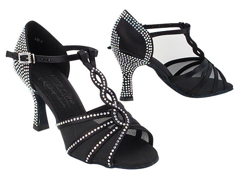 S1009CC: Very Fine Dancesport Shoes - Ladies Crystal Collection shoes