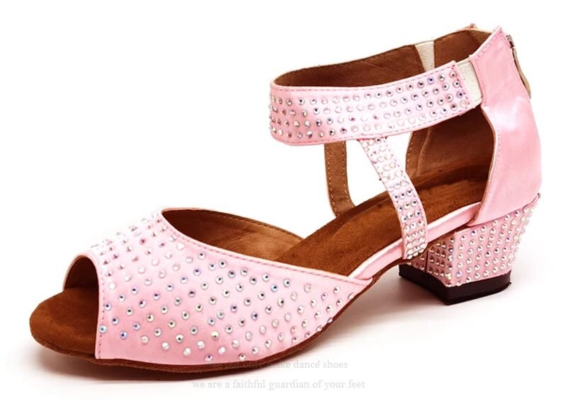IDJ010: iDance Ladies Modern Latin Dance shoes w/Crystals
