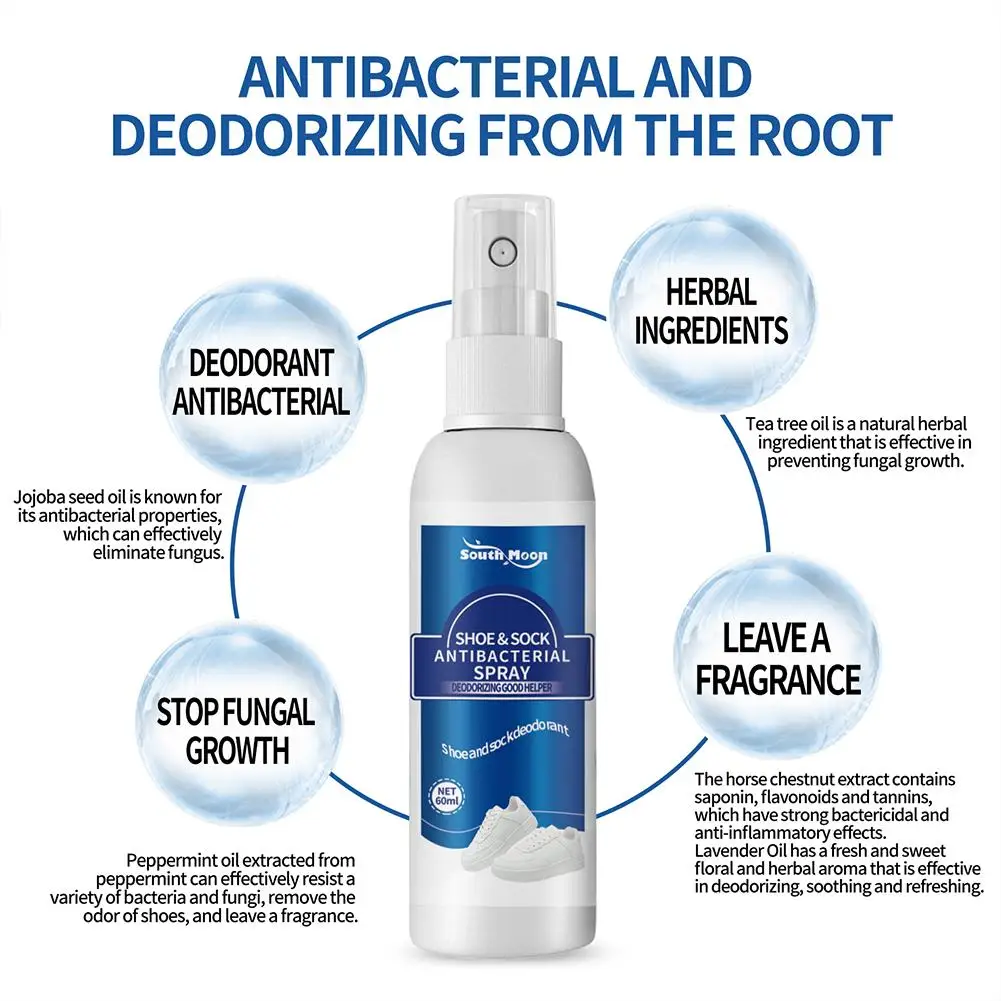 CH60: Shoe & Sock Antibacterial Spray - Bilde 9