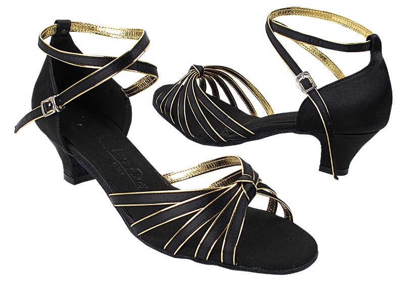 SERA7043: Very Fine Dancesport Shoes - Ladies practice shoes w/cuban heel