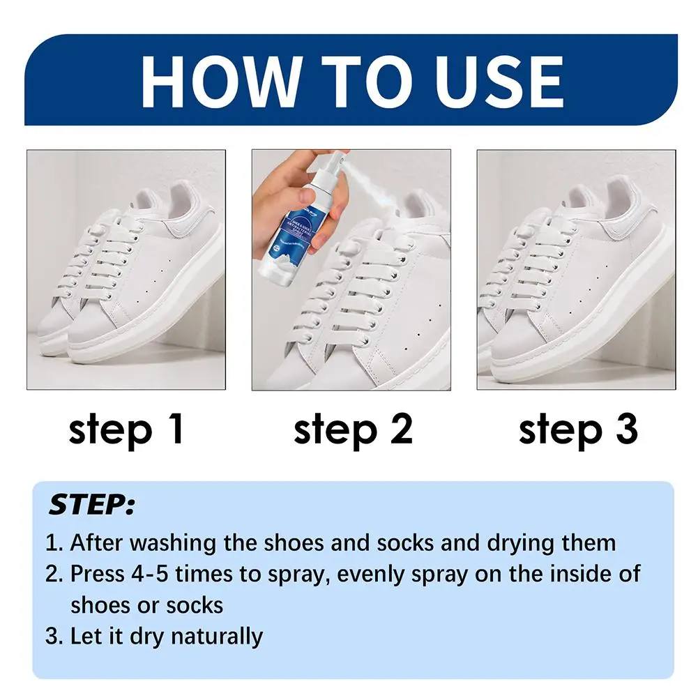 CH60: Shoe & Sock Antibacterial Spray - Bilde 4
