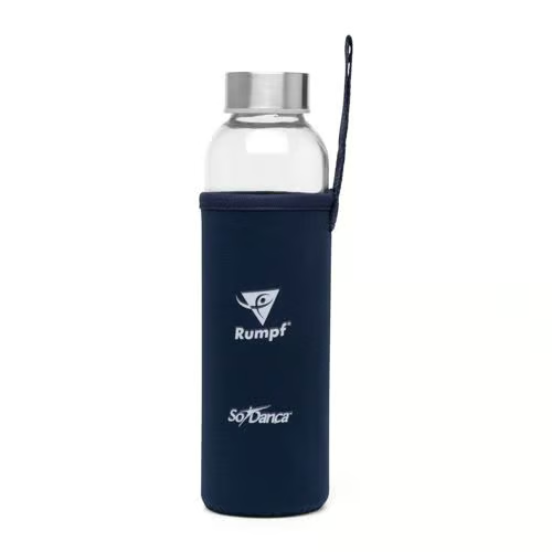 240: Rumpf Sportsflaske / Drikkeflaske av glass - 500ml