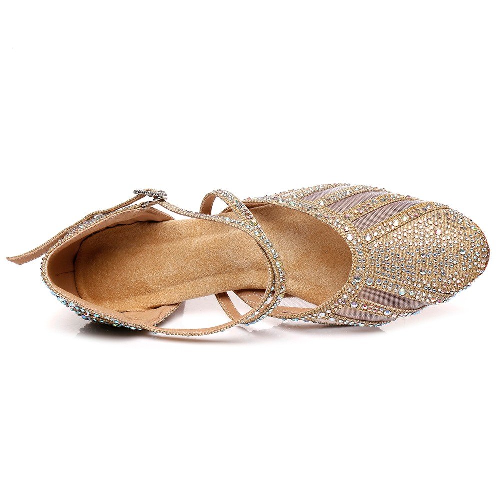 LID403: iDance Ladies Crystal Latin shoes - Bilde 8