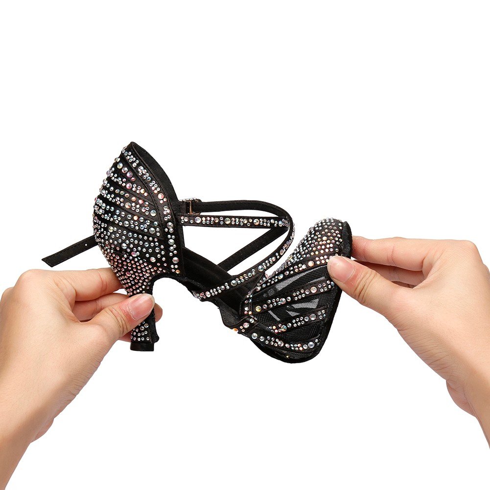 LID403: iDance Ladies Crystal Latin shoes - Bilde 48