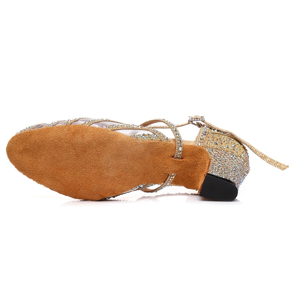 LID403: iDance Ladies Crystal Latin shoes - Bilde 9