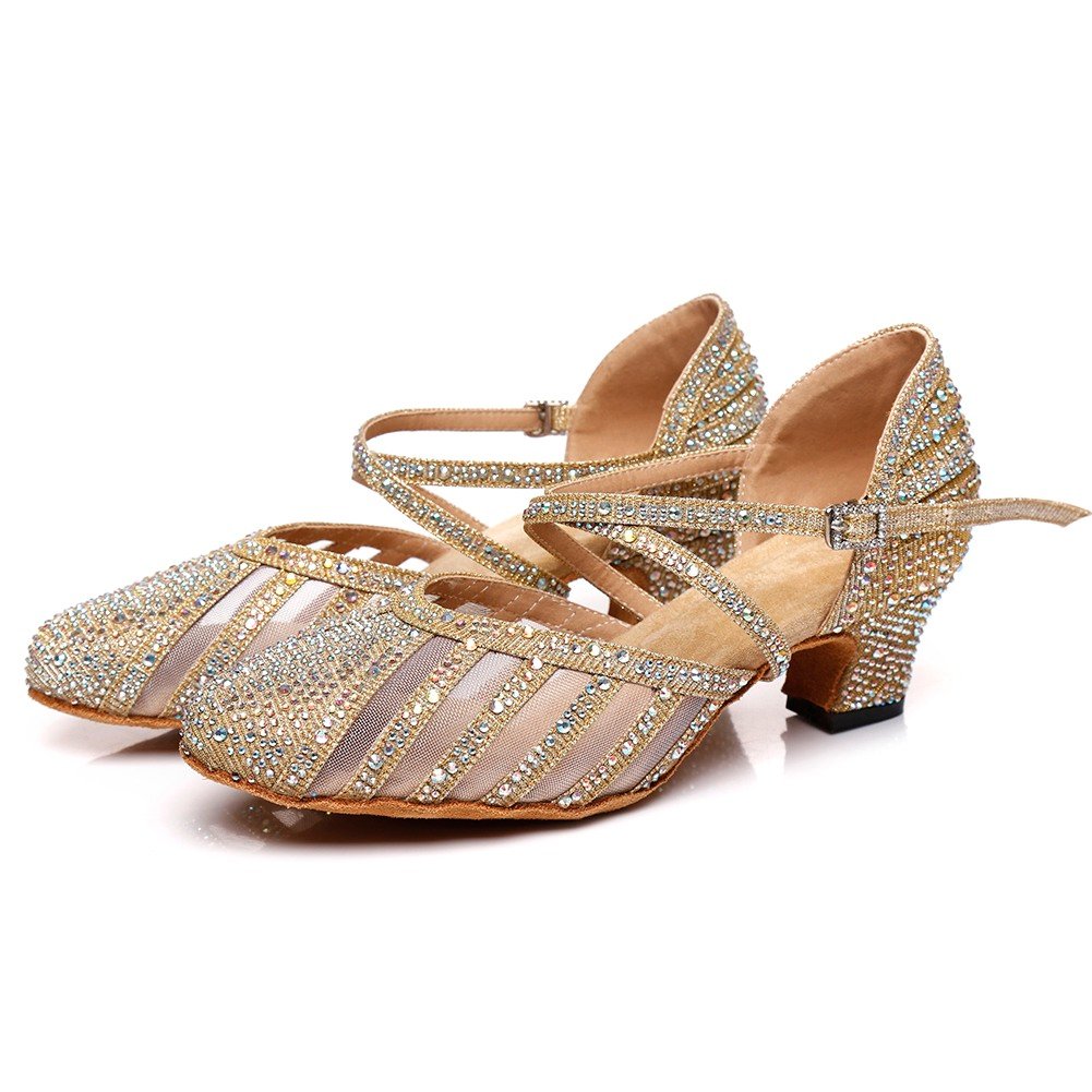 LID403: iDance Ladies Crystal Latin shoes - Bilde 10