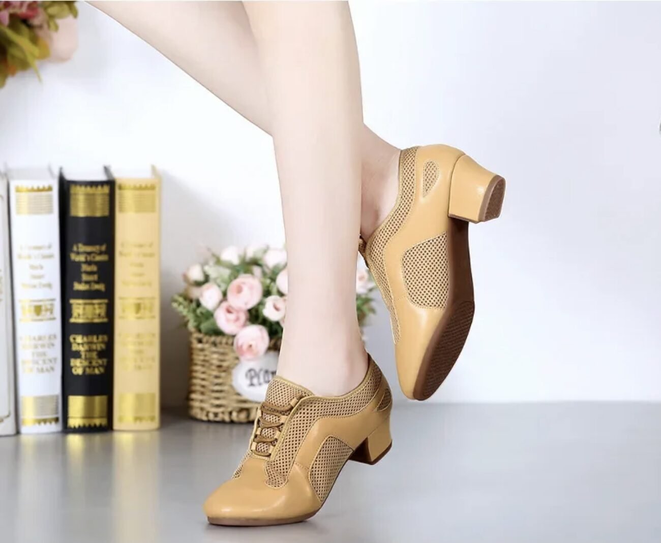 SG677: iDance Latin dansesko for damer - Bilde 7