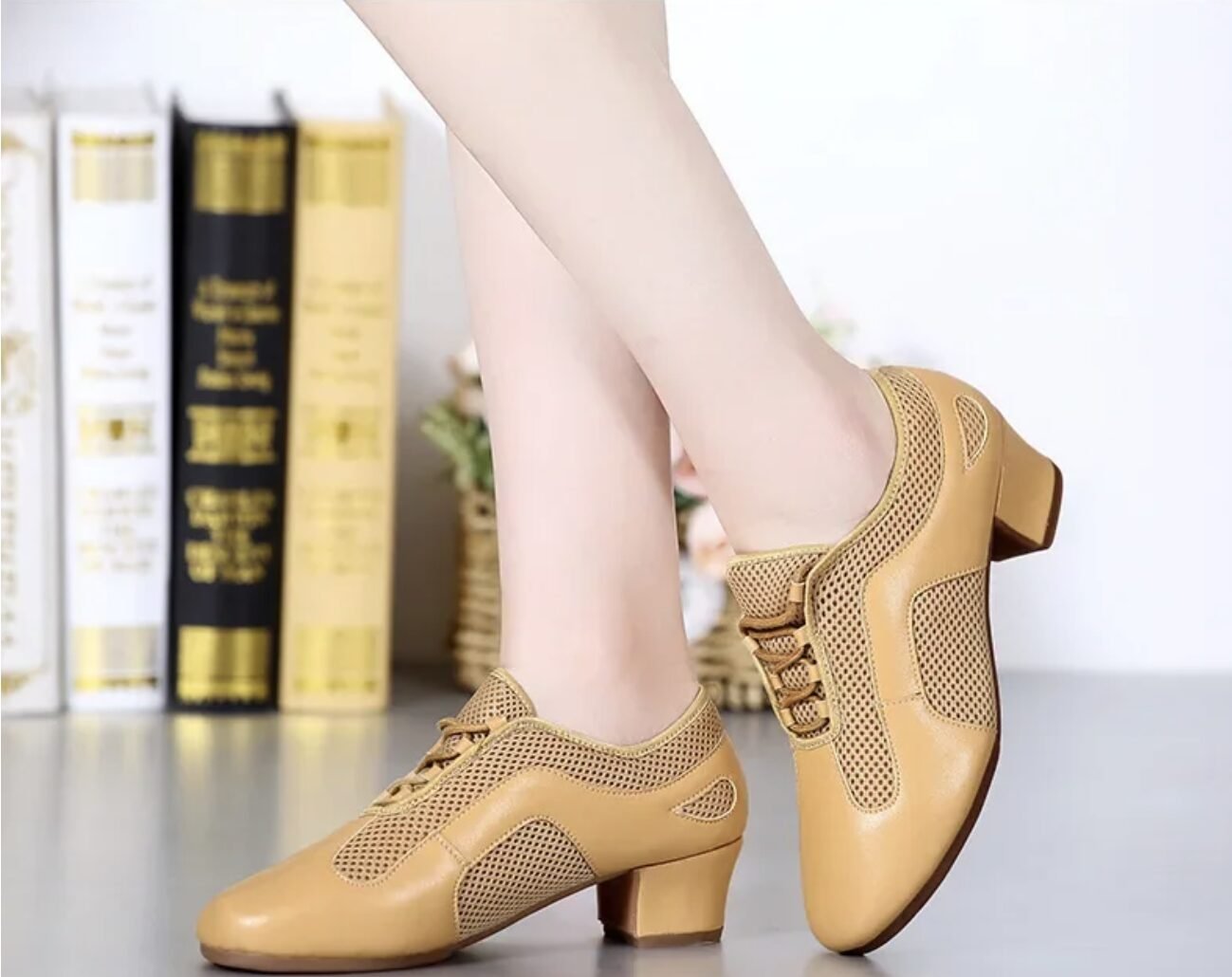 SG677: iDance Latin dansesko for damer - Bilde 6
