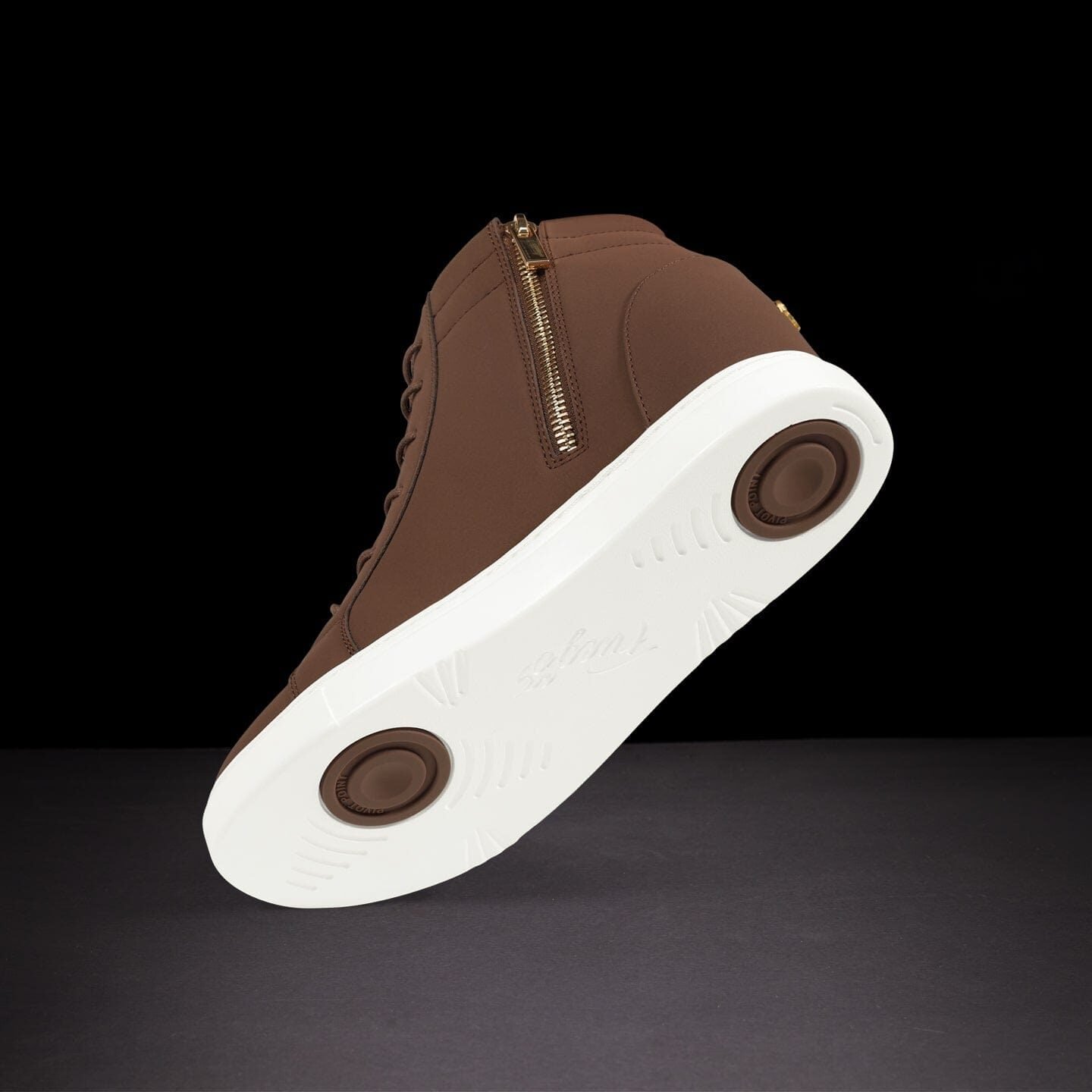 Alternative view of WD-MO: Fuego Wedge sneaker - Mocha