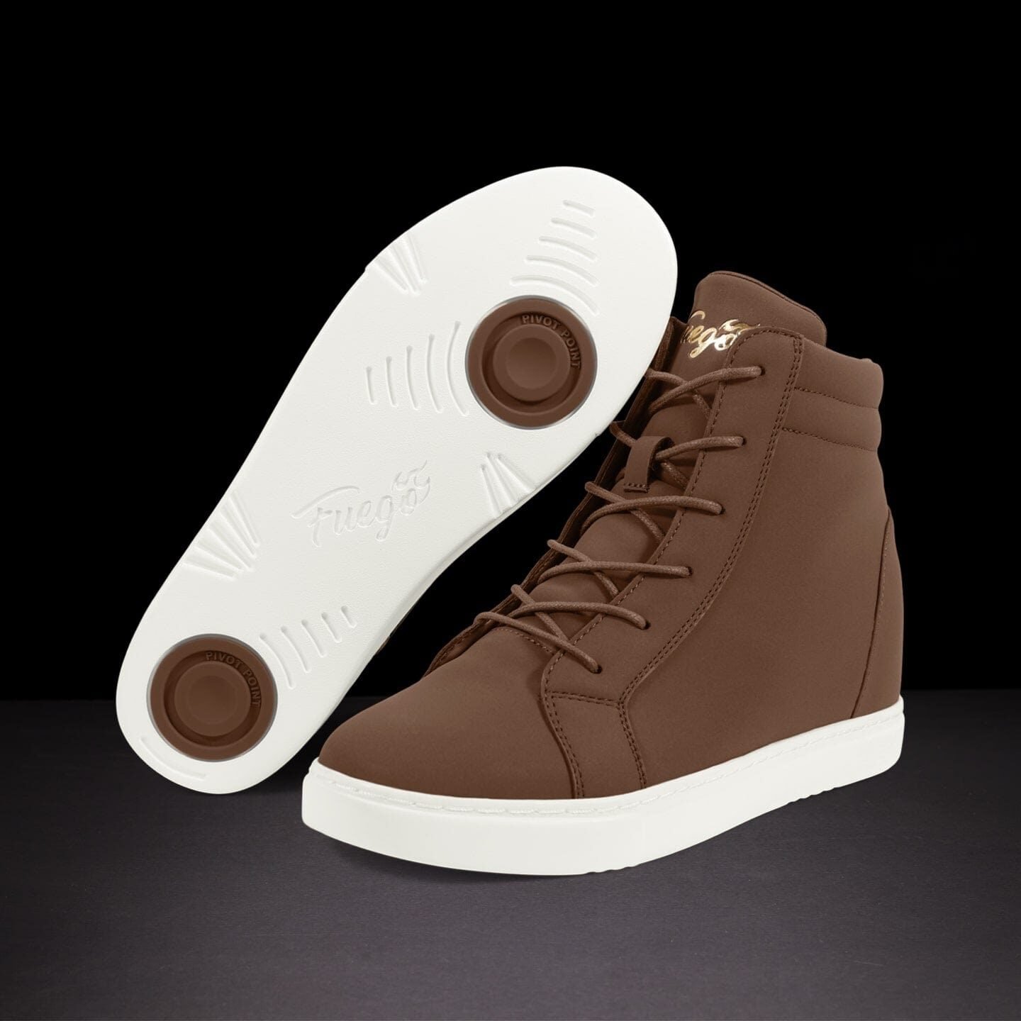 WD-MO: Fuego Wedge sneaker - Mocha