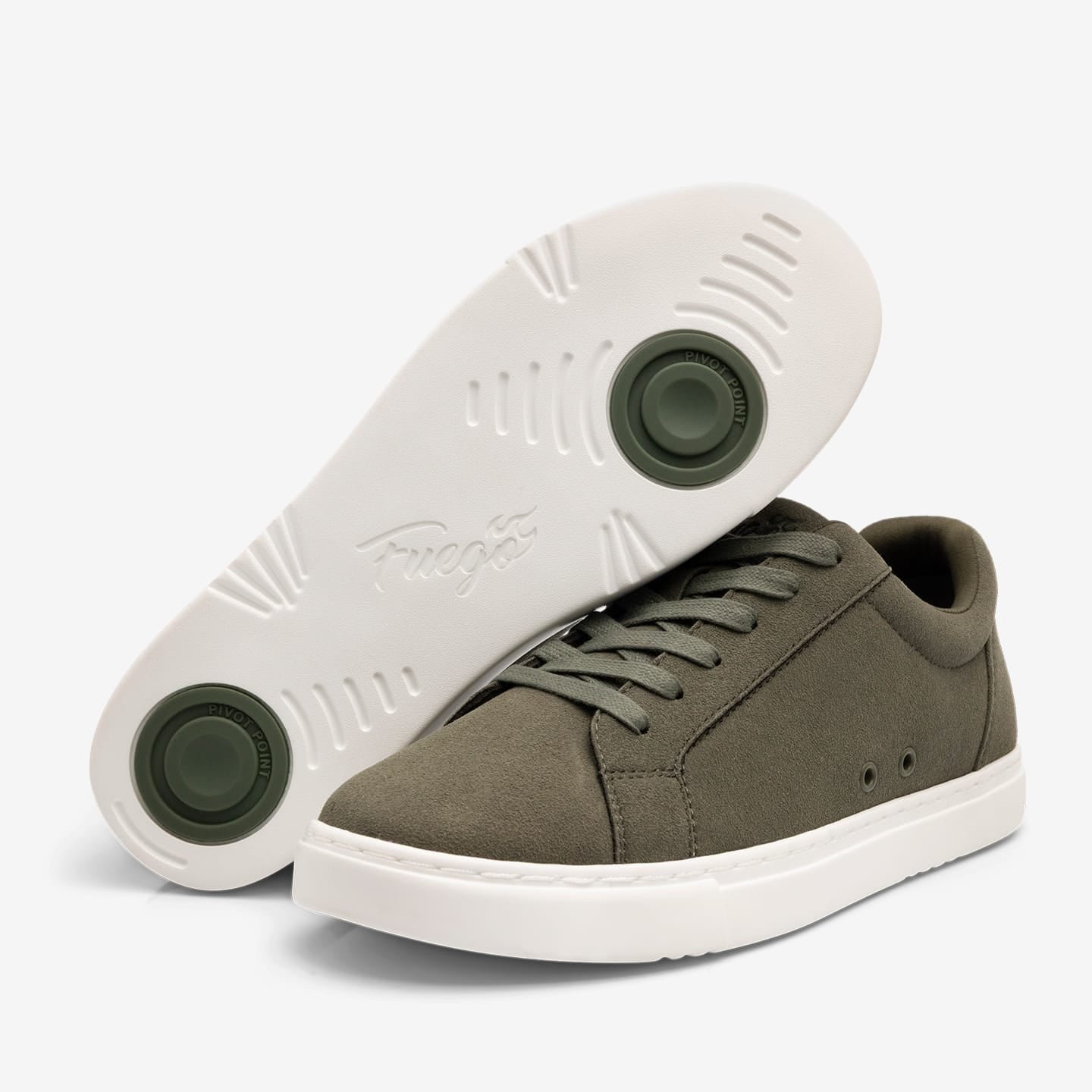 Fuego dansesko modell Low-Top - Pine Green